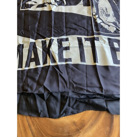 Vintage Black Flag/Banner Silk Wall Tapestry - WHAM! - Make It Big - Picture 4 of 12